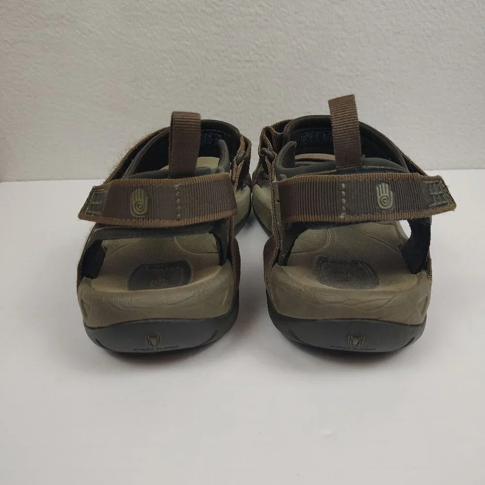 Teva Tanza Sport Sandals Mens 12 Brown Hiking Outdoor Adjustable